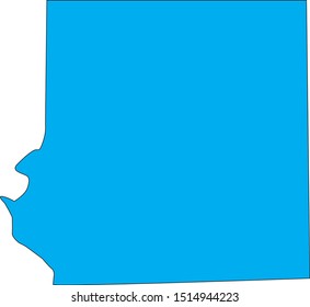 kinney county map in state of texas