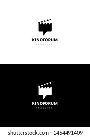 Kino forum company logo template.