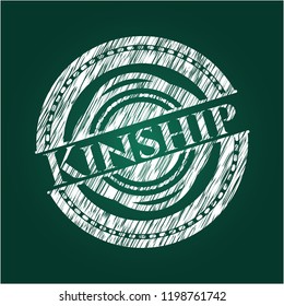 Kinship chalkboard emblem