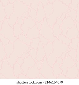 kintsugi art seamless pattern of shards fragments with thin lines in trendy dusty neutral colors palette
