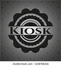 Kiosk black emblem