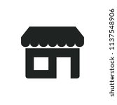 kiosk vector icon