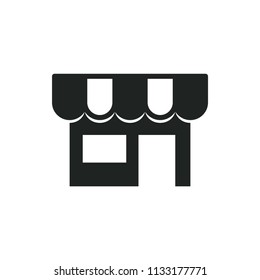 kiosk vector icon