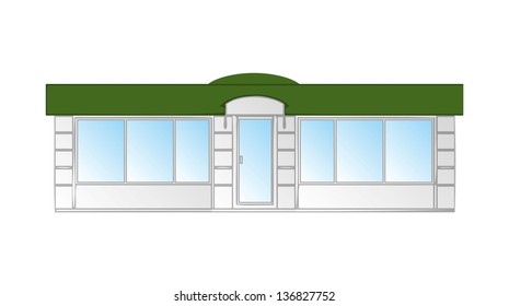 Kiosk vector illustration