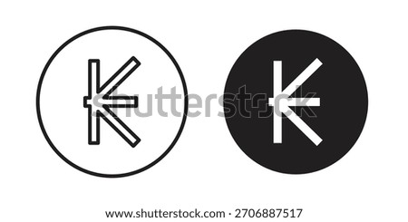Kip icon collection. modern simple icons for web