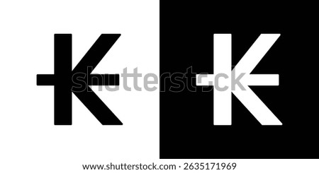 Kip icon in solid flat trendy design style.