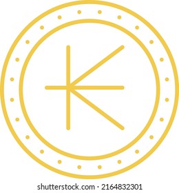 Icono de vector Kip. Se puede usar para imprimir, móviles y aplicaciones web.