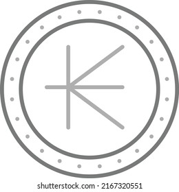 Kip vector icon. Can be used for printing, mobile and web applications.