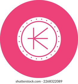 Kip vector icon. Can be used for printing, mobile and web applications.