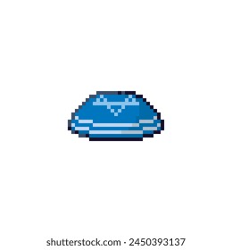 Kippah hat, religious object pixel art