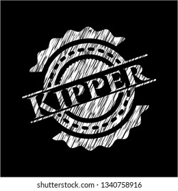 Kipper written on a chalkboard