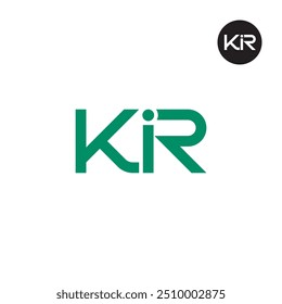 KIR Logo Buchstabe Monogramm Design