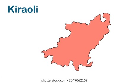 Kiraoli subdivision map, Agra District, Uttar Pradesh State, Republic of India, Government of  Uttar Pradesh, Indian territory, Eastern India, politics, village, tourism