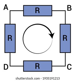 Kirchhoff's Voltage Law Circuit Diagram