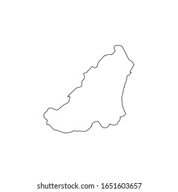 Kirehe region map in Rwanda country