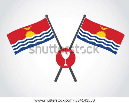 Kiribati Emblem Fragile