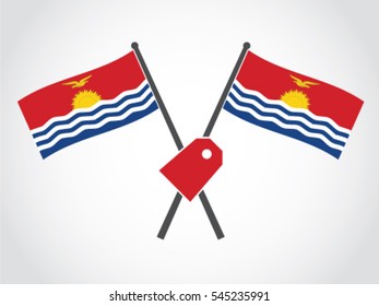 Kiribati Emblem Label