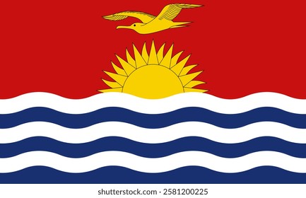 Kiribati Flag, Flag of Kiribati