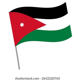 Bandeira nacional quiribatiana salta com mastro