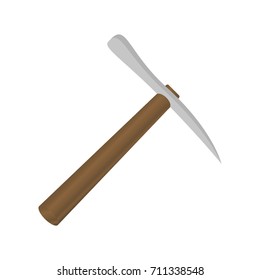 Kirk . Tool for the extraction of minerals . vector .