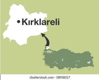 Kirklareli. The cities of Turkey.