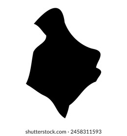 Kirkop District map, administrative division of Malta. Vector illustration.