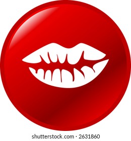kiss button