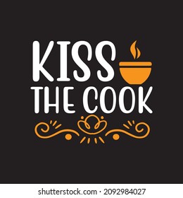 kiss the cook vector file