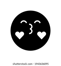 kiss icon or logo isolated sign symbol vector illustration - high quality black style vector icons
