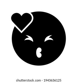 kiss icon or logo isolated sign symbol vector illustration - high quality black style vector icons
