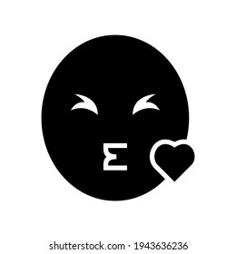 kiss icon or logo isolated sign symbol vector illustration - high quality black style vector icons
