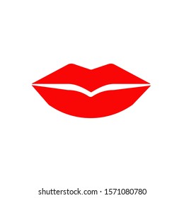 Kiss icon, vector illustration. Flat design style. vector kiss icon illustration isolated on White background, kiss icon Eps10. kiss icons graphic design vector symbols.