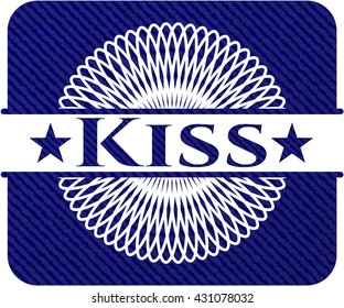 Kiss jean background