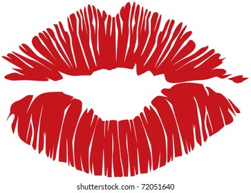kiss lips
