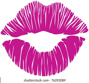 kiss lips