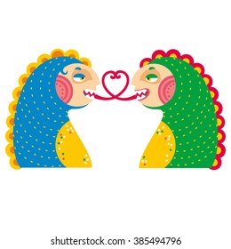 Kiss lizards