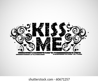 Kiss me background