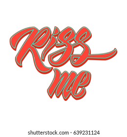 "Kiss me" headline