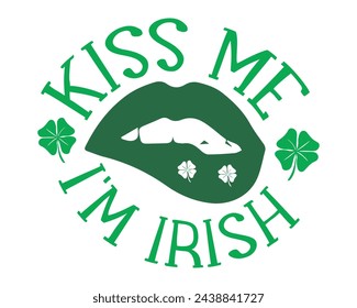 kiss me i'm irish design