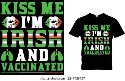 béntame que soy irlandés y vacunado. Diseño de camisetas de San Patricio. diseño de camisetas de san patrick, diseño de camisetas de san patrick