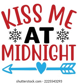 kiss me at midnight vector file