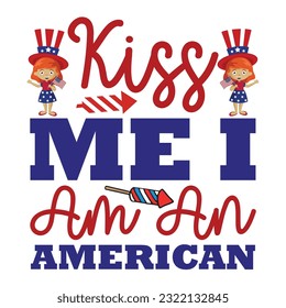 Kiss MEI es una plantilla de impresión de camisetas graciosa estadounidense para el cuarto de julio, Día de la Independencia, 4 de julio Diseño de Camisas, Bandera Americana, Camisa de Mujeres Hombres, Libertad, Día de la Conmemoración 