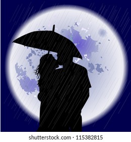 kiss in the moonlight