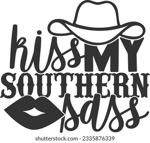 Kiss My Southern Sass - Southern Vibe