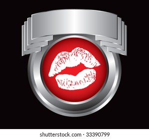 kiss on silver crest