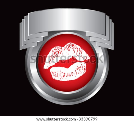 kiss on silver crest