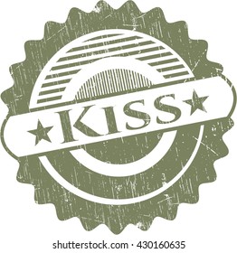 Textura de caucho de beso