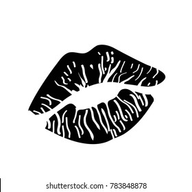 Kiss Stamp Icon Stock Vector (Royalty Free) 783848878 | Shutterstock