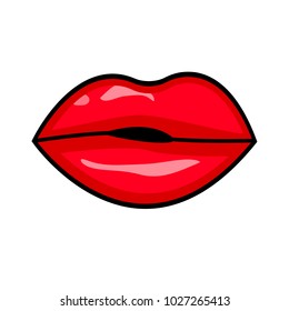 kiss vector icon