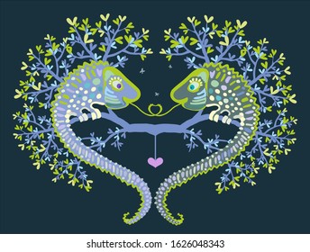 
kiss vector valentine card, heart